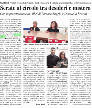 La rassegna stampa dal 21 al 28 aprile 2 image 3