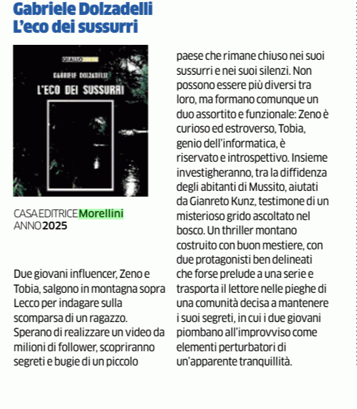 La rassegna stampa dal 3 settembre al 10 settembre 1 image 3