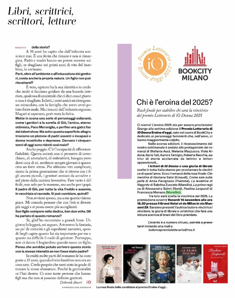 La rassegna stampa dal 27 ottobre al 2 novembre 4 2025 11 01 IO Donna pag.124 page 0001