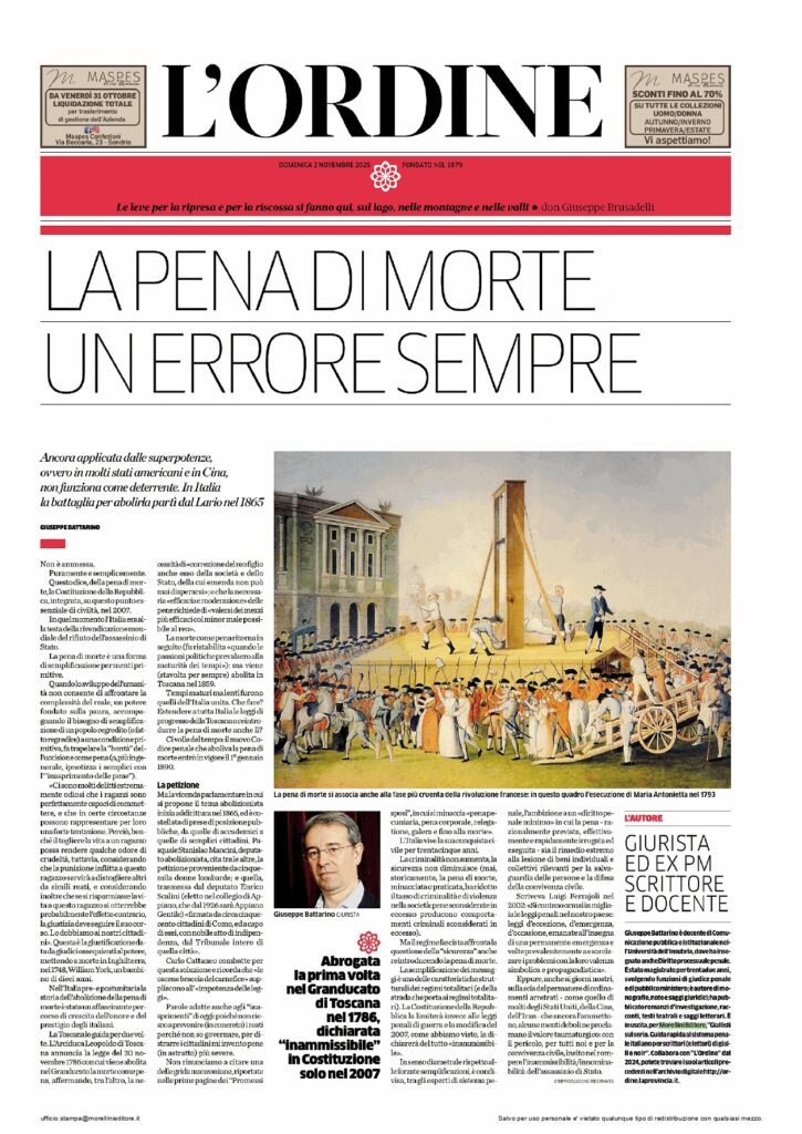 La rassegna stampa dal 27 ottobre al 2 novembre 5 2025 11 02 La Provincia di Sondrio pag.09 page 0001