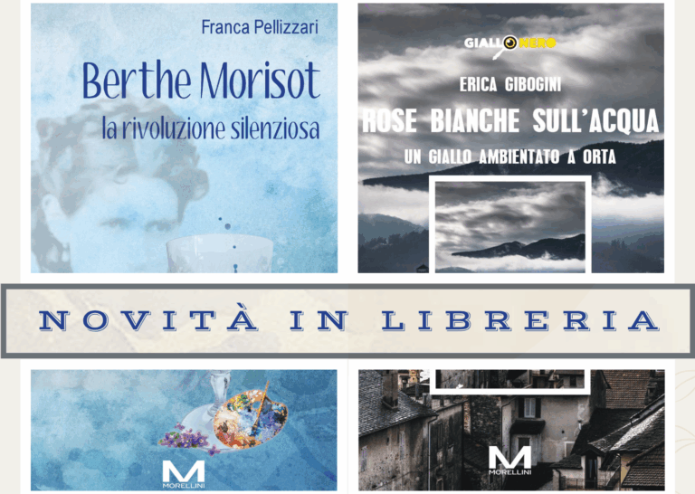Da oggi in libreria "Berthe Morisot" e la riedizione di "Rose bianche sull'acqua" 5 Copertine per sito 21