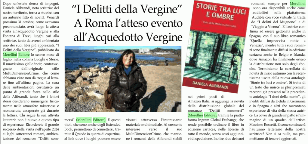 La rassegna stampa dal 27 ottobre al 2 novembre 1 Screenshot 2025 11 03 182506