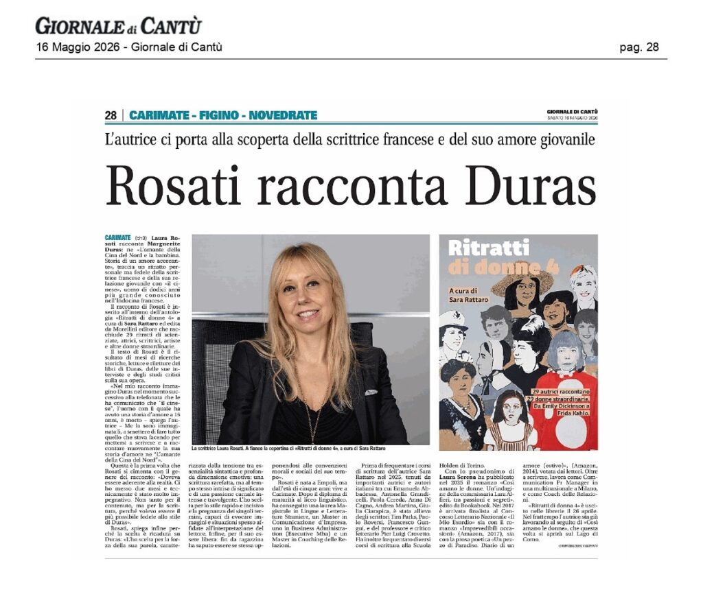 La rassegna stampa dall'11 al 17 maggio 8 2026 05 16 Giornale di Cantu pag.28 page 0001