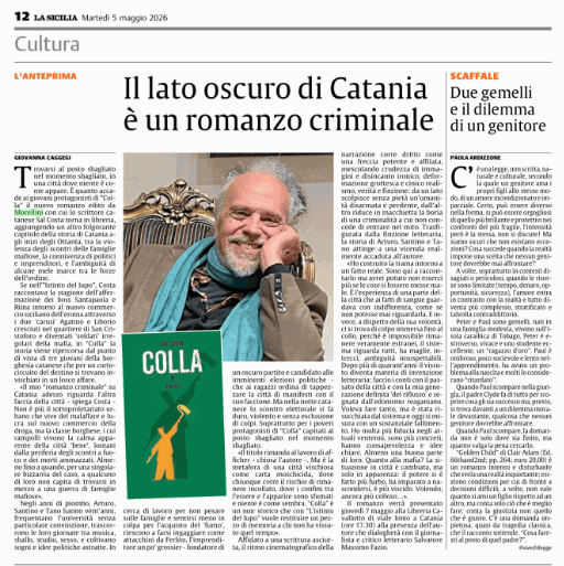 La rassegna stampa dal 4 al 10 maggio 3 Sal Costa 5 05 2025 La Sicilia Nazionale
