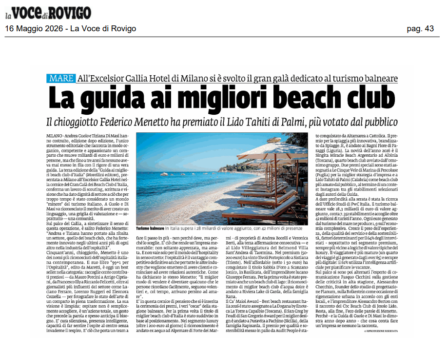 La rassegna stampa dall'11 al 17 maggio 1 Screenshot 2026 05 18 195800