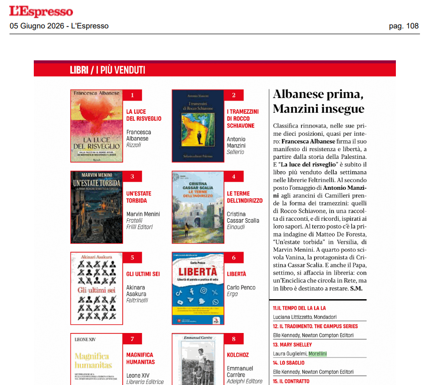 La rassegna stampa dal 1° al 7 giugno 1 Screenshot 2026 06 08 224325