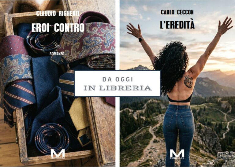 "Eroi contro" e "L'eredità" oggi in libreria 1 Copertine sito 1