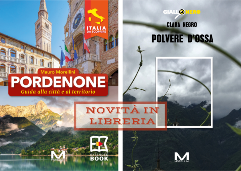 Oggi in libreria "Polvere d'ossa" e la guida "Pordenone" 1 Copertine per sito